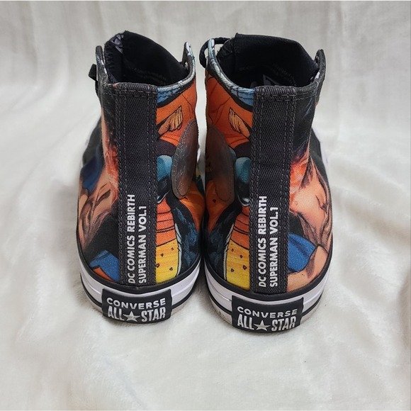 DC Rebirth Converse All Stars Superman Size 8 (Women's) Size 6 (Men's) - Picture 4 of 9